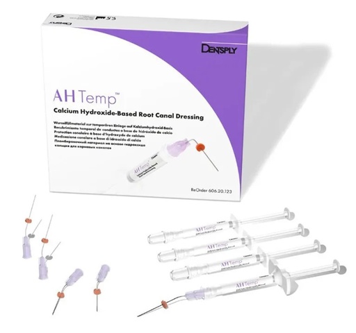 [z27066] AH Temp Kit 4 jeringas 0,75ml + 20 cánulas Dentsply Sirona